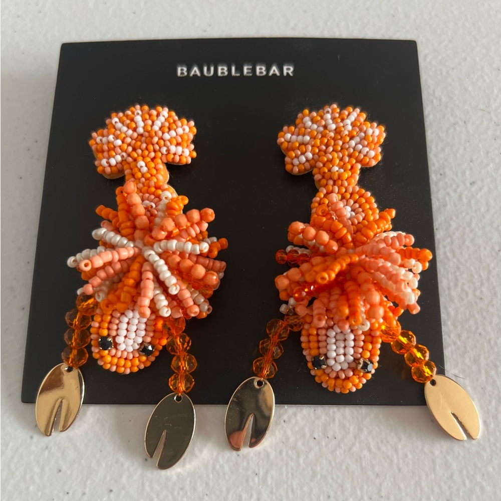 Baublebar Lobster earrings - they’re a great catch!